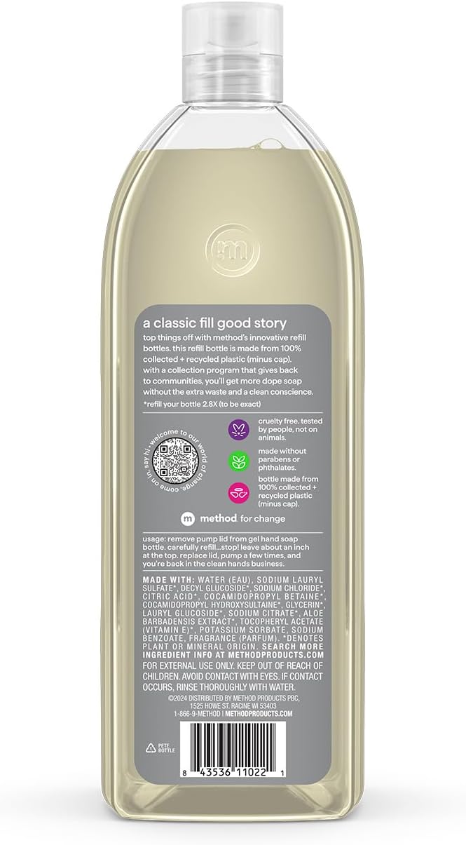 vetiver + amber warm, earthy scent profile