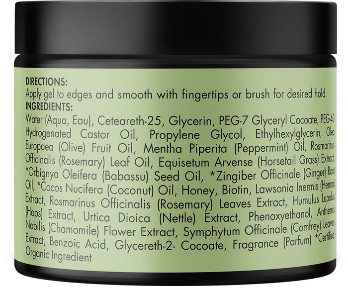 Mielle Organics Biotin Edge Gel – Valentine's Day Present for Her Natural Hair Care Routine