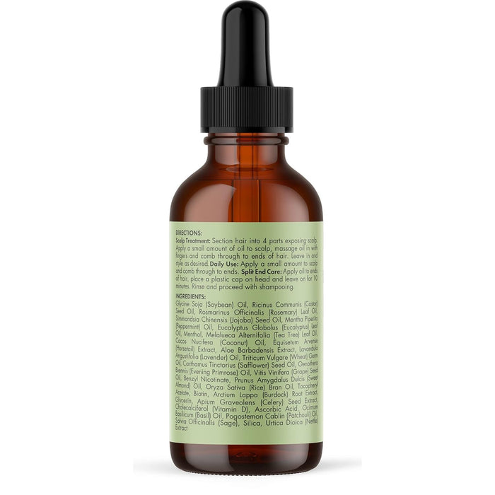 Mielle Organics Biotin Hair Oil – Multi-Use Scalp and Strand Care in a Single Clean Bottle