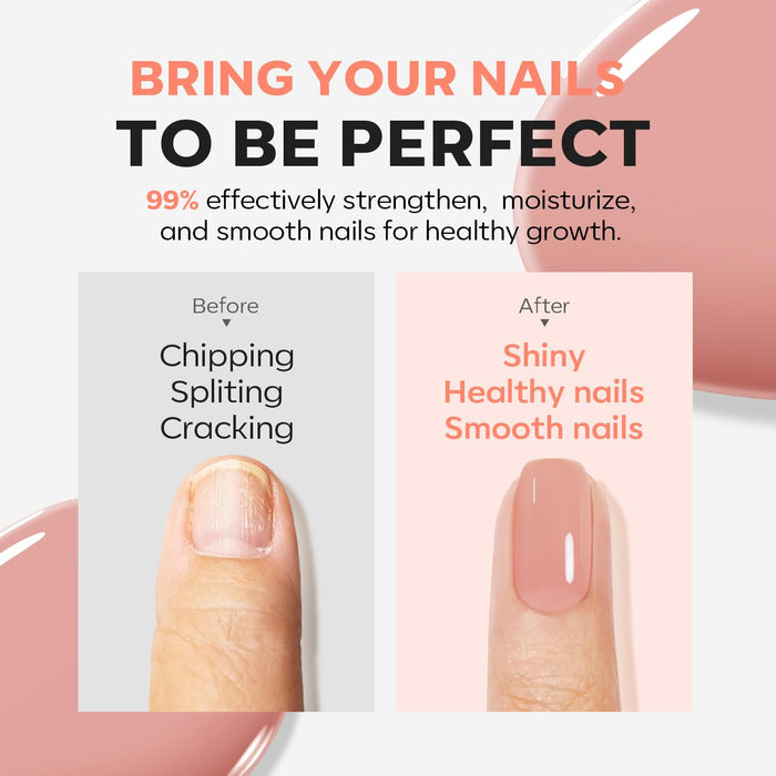 extra strong hardening and growth treatment for damaged, weak, thin, or cracked nails