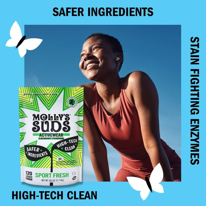 concentrated low-sudsing powder compatible with standard and he washing machines in any water temperature or hardness
