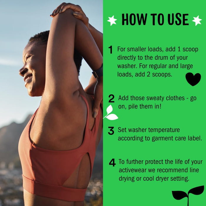 fabric-care technology that preserves breathability, moisture wicking, and spf in technical activewear