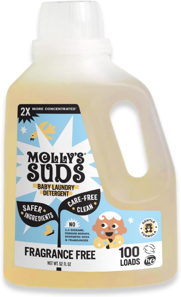 stain-fighting enzyme blend targeting breast milk, formula, and baby poop