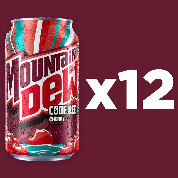five bold flavor variants in the line: original, code red cherry, baja blast, cabo citrus, and dirty dew