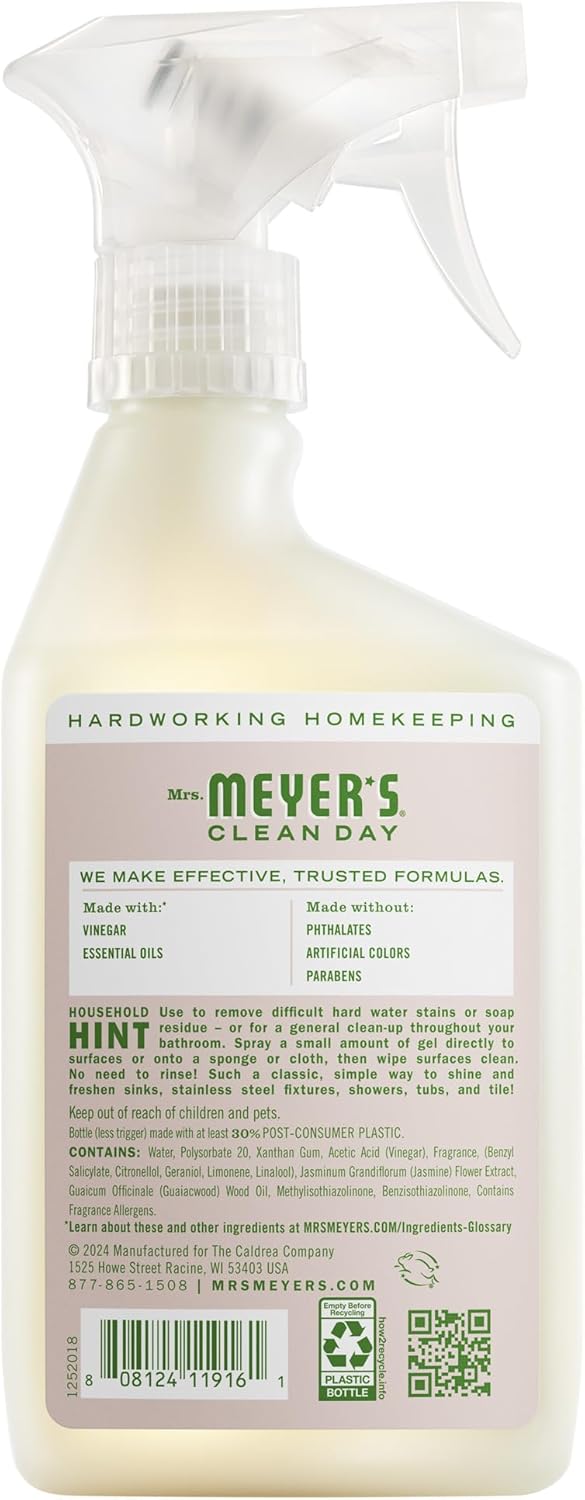 no-rinse cleaning action
