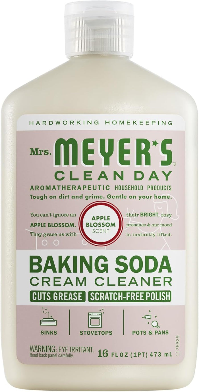 baking soda-powered cream formula for scrubbing tough grime