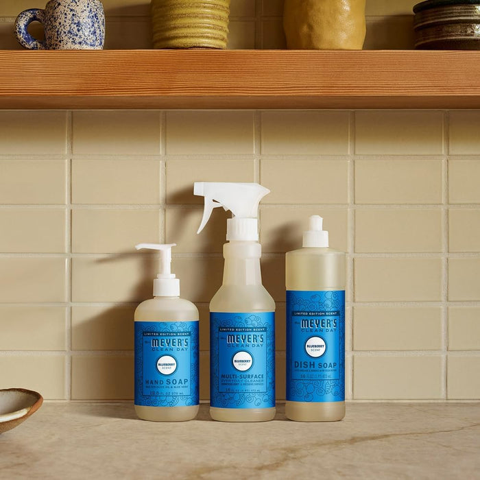 Mrs. MEYER'S Clean Day Blueberry Garden Dish Soap – Stress-Relieving Sink Ritual with Long-Lasting Scent