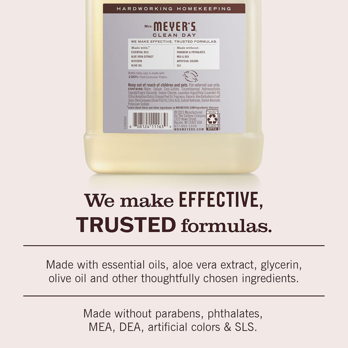 formulated without parabens, phthalates, mea, dea, artificial colors, or sls