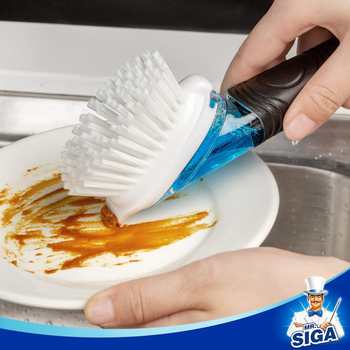 non-slip ergonomic thermoplastic elastomer (tpe) handle for wet-grip control