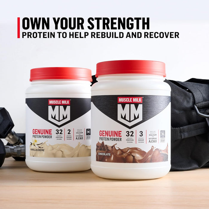 Muscle Milk Genuine Protein Powder – Energizing On-the-Go Breakfast for Commute and Workdays