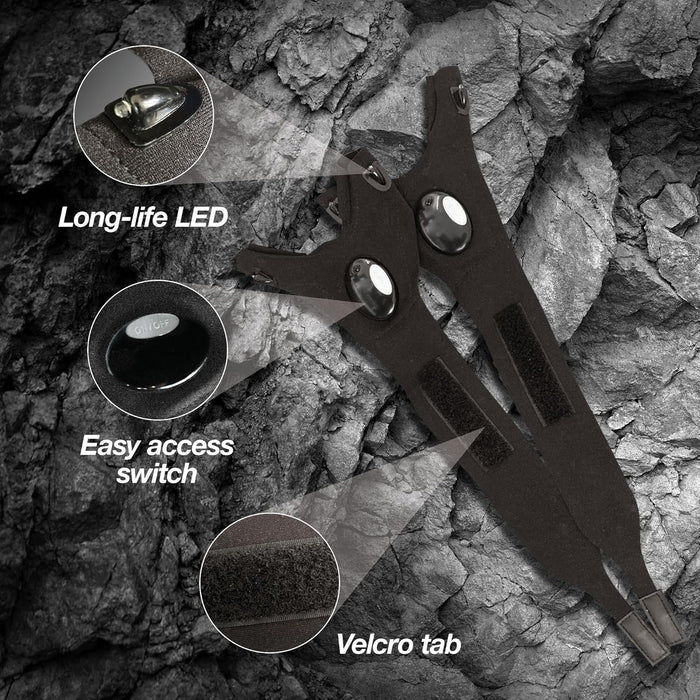 includes 4 cr2016/cr2032 button batteries pre-installed plus a screwdriver for replacement, delivering up to 30 hours of use