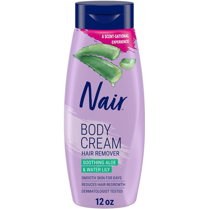 depilatory cream that removes hair below the skin's surface for longer-lasting smoothness