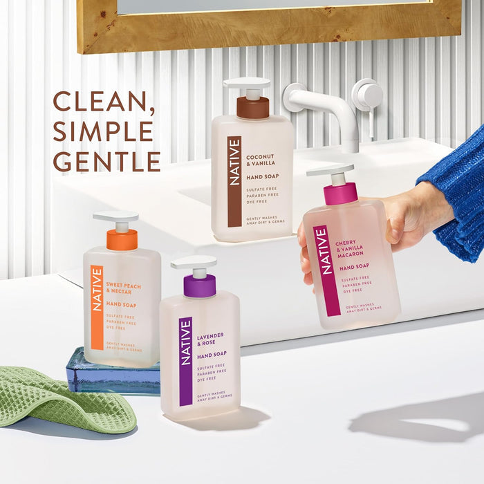 Native Hand Soap – Thoughtful Housewarming Gift for Her with Guest Worthy Vanilla Scent