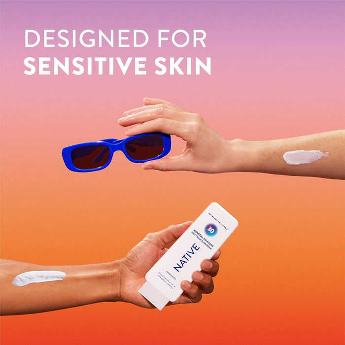 Native Hawaii Compliant Sunscreen – Sweat-Resistant SPF 30 for Hiking, Running, and Gardening
