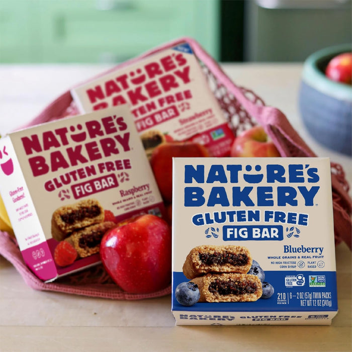 Nature's Bakery Gluten Free Twin Packs – Daily Commute Breakfast for Mindful Eaters