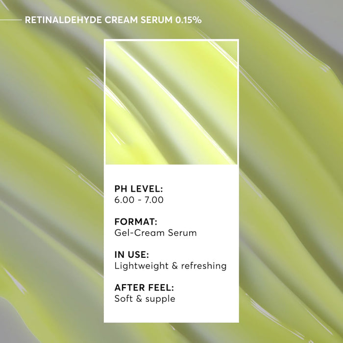 Naturium Retinaldehyde Cream Serum 0.05% – Wind-Down Skincare Step for Smoother, More Radiant Skin by Morning