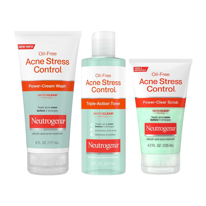 Neutrogena Acne Stress Control Toner – One-Step Triple-Action Replacement for a Streamlined Skincare Shelf