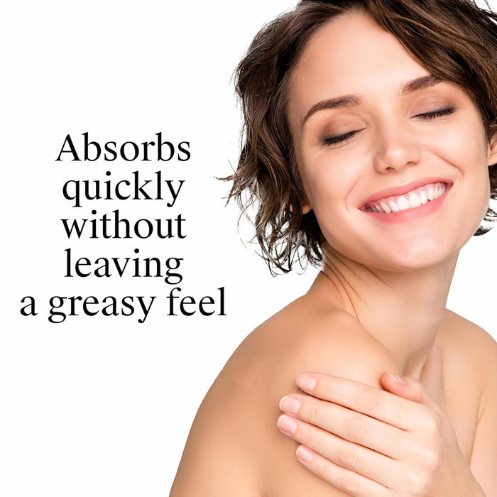 multipurpose design usable as a shower oil, bath additive, post-bath moisturizer, or massage oil