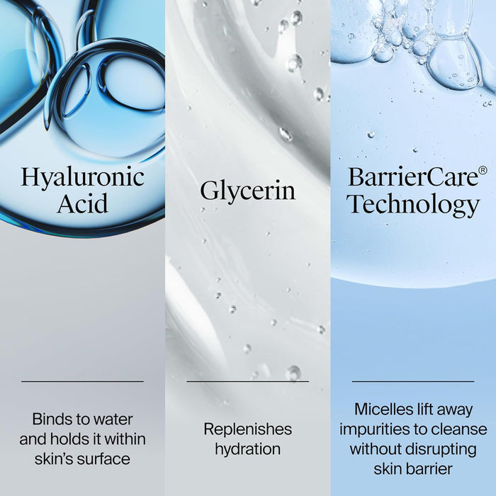 gel cleanser that transforms into a silky foaming lather and doubles as a makeup remover