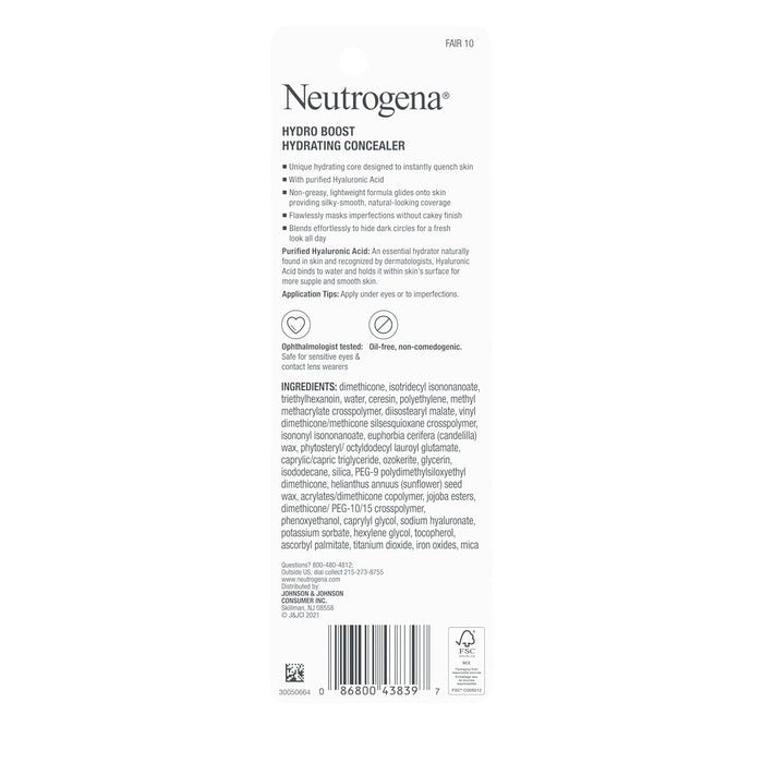 Neutrogena Hydro Boost Hydrating Concealer – Wellness-First Makeup for Your Daily Skincare Sanctuary