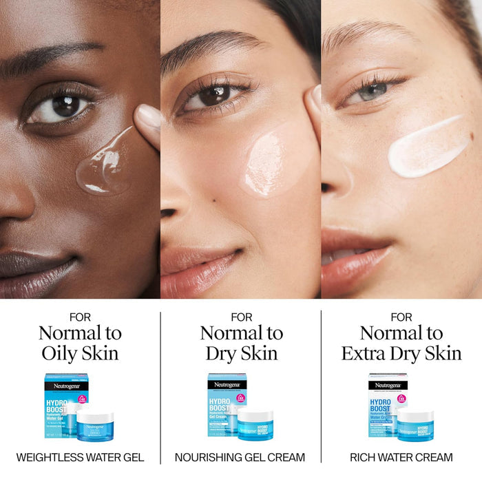 Neutrogena Hydro Boost Skincare Bundle – Thoughtful Housewarming Gift with Hyaluronic Acid & Gel Cleanser