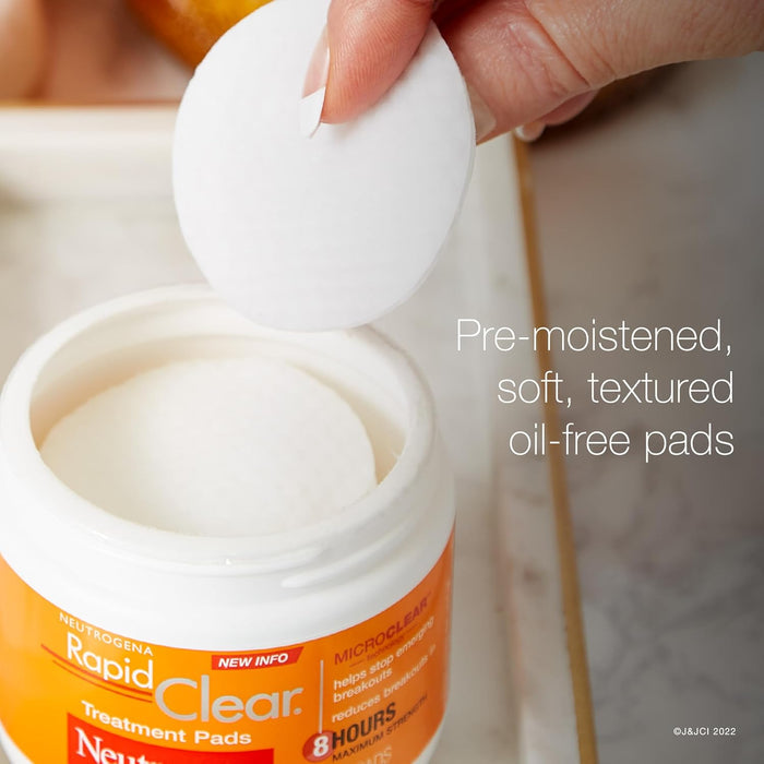 lemon-scented pads with a refreshing, non-medicated feel