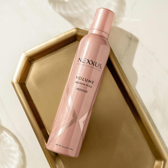 lightweight, airy mousse texture with no buildup, stickiness, or stiffness