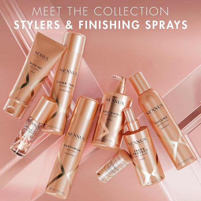 Nexxus Artisan Protein Mousse – Masterfully Crafted Volume for High-End Vanity and Salon Styling