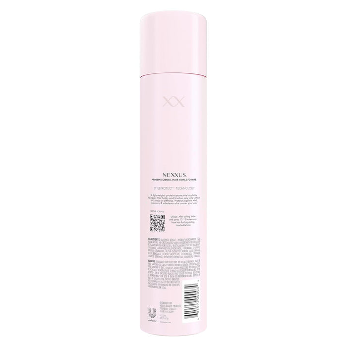 72-hour humidity shield blocking frizz, flattening, and environmental stressors