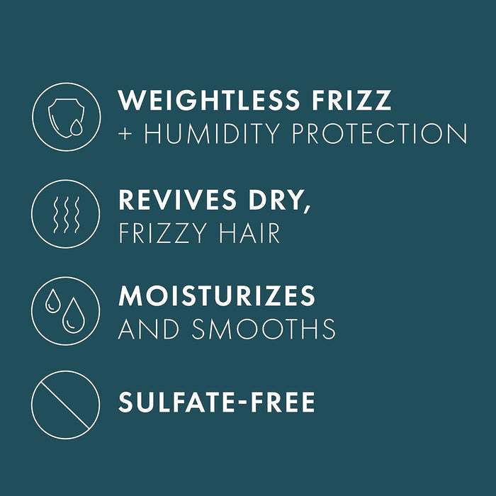 weightless, non-greasy texture suitable for fine to medium hair
