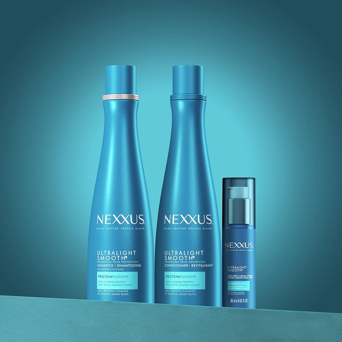 Nexxus Elegance Weightless Hair Treatment System – Sulfate-Free Frizz Blockage for Refined Home Salons