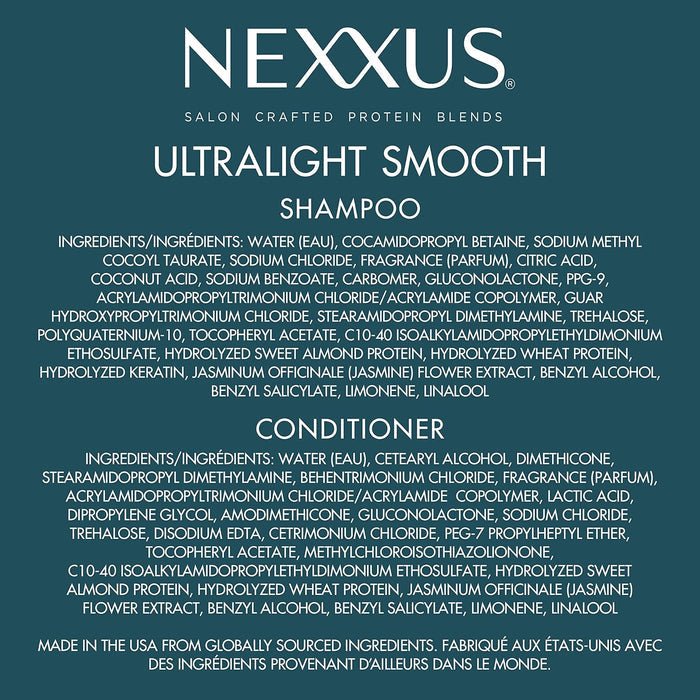 Nexxus Elegance Weightless Hair Treatment System – Sulfate-Free Frizz Blockage for Refined Home Salons