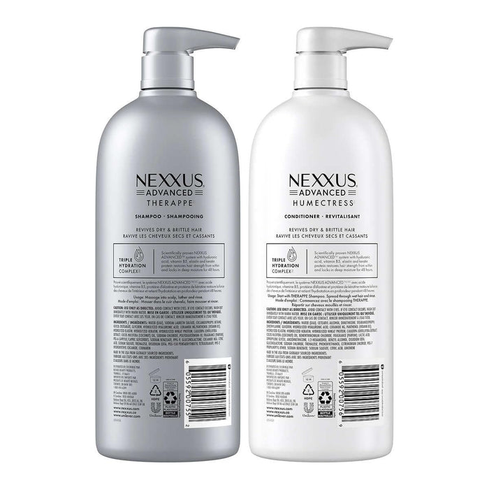 7.5x more hydration power vs. regular nexxus therappe and humectress