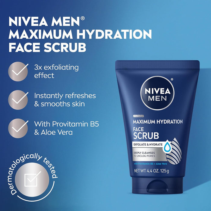 3x exfoliating effect: deep pore cleansing, complexion refinement, and long-lasting hydration