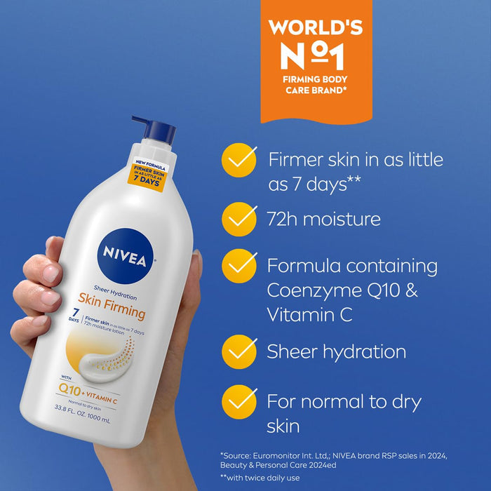 visible skin firming results in seven days with twice-daily use