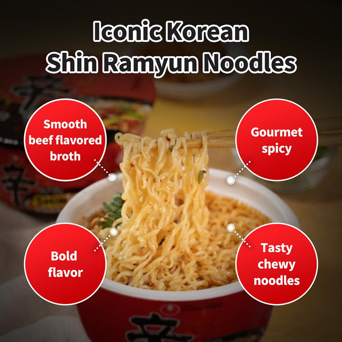 chewy enriched wheat flour and potato starch noodles with bouncy texture