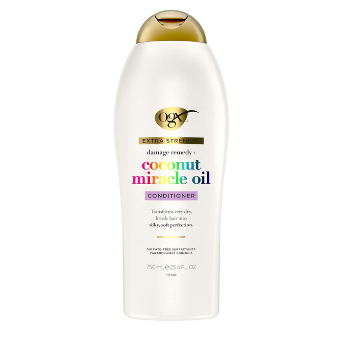 OGX Coconut Miracle Oil Conditioner – Mood-Boosting Scent Ritual for Frizz Repair