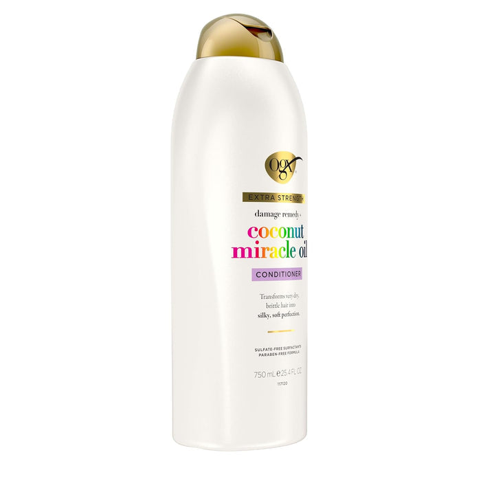 OGX Coconut Miracle Oil Conditioner – Mood-Boosting Scent Ritual for Frizz Repair
