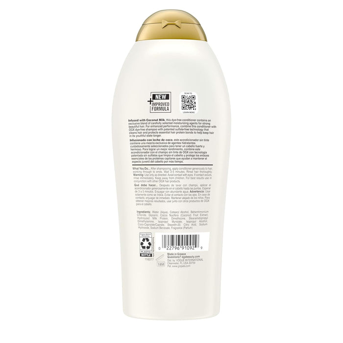 OGX Nourishing + Coconut Milk Conditioner – Affordable Stocking Stuffer for the Beauty Lover in Your Life