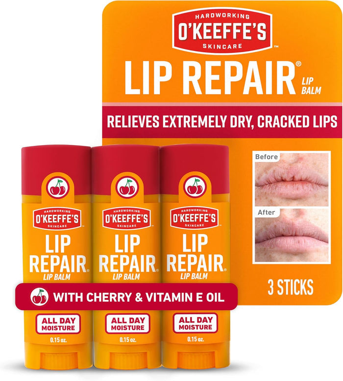 stick format with cherry and vitamin e oil plus 7-8 moisturizing ingredients