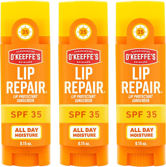 broad spectrum spf 35 sun protection in a lip balm stick