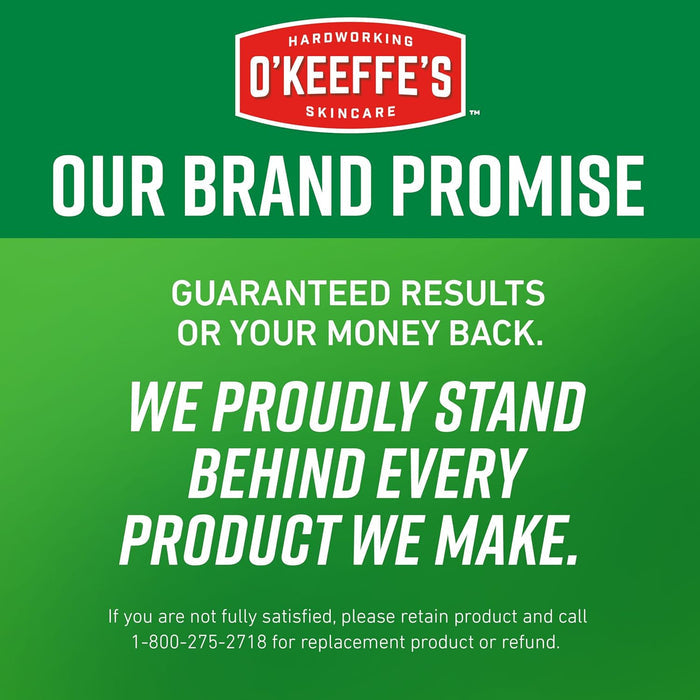 O'Keeffe's Working Hands Hand Cream – Hypoallergenic Daily Defense Against Painful Hand Cracking