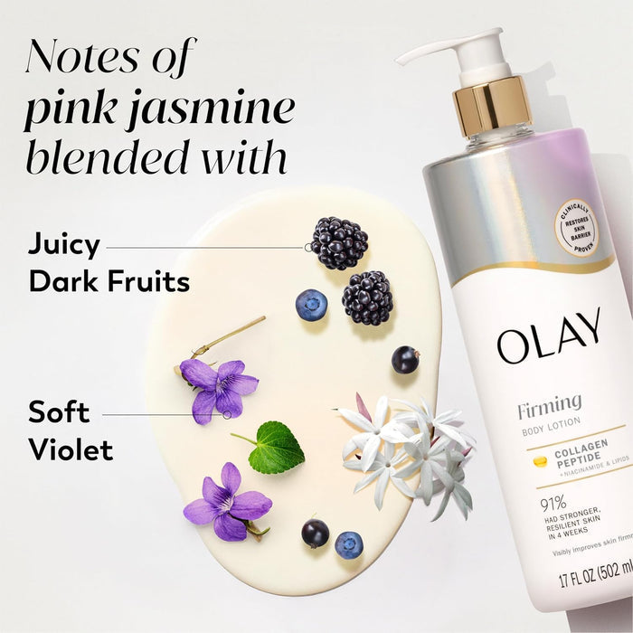 8 product variants spanning active ingredients (retinol, vitamin c, aha, hyaluronic acid, collagen, niacinamide) and size options (10 oz, 17 oz, 18.5 oz)