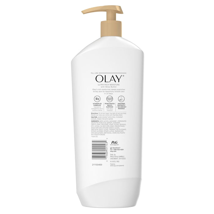 Olay Body Lotion – Mother's Day Pampering Present, Deep Moisturizing Lotion for Mom's Daily Routine