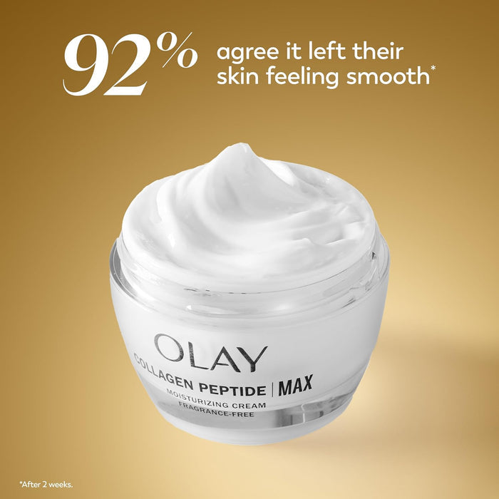 Olay Collagen Peptide Hydrating Cream – Evening Skincare Ceremony for Firmer, Youthful Skin