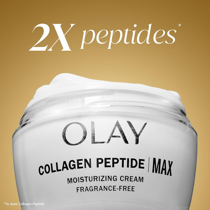 Olay Collagen Peptide Hydrating Cream – Evening Skincare Ceremony for Firmer, Youthful Skin