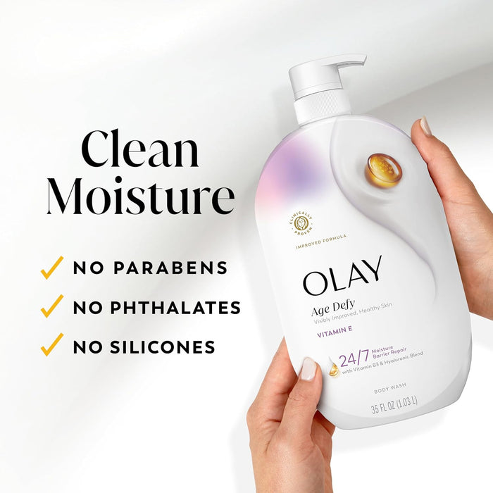 Olay High-Performance Body Wash – Expert-Formulated with 70+ Years of Research for Visibly Soft, Refined Skin