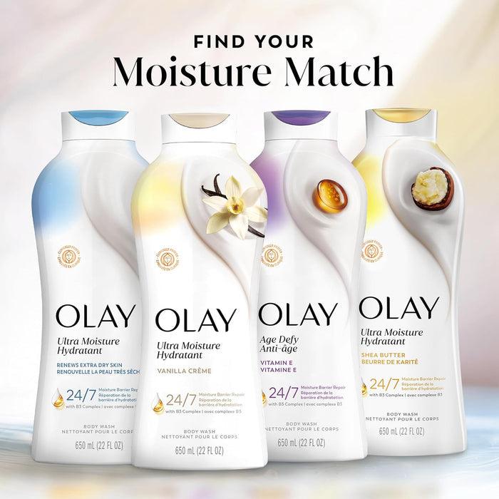 Olay High-Performance Body Wash – Expert-Formulated with 70+ Years of Research for Visibly Soft, Refined Skin