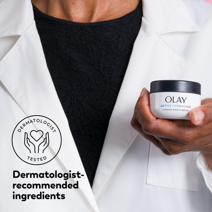 mimics skin's natural moisture to reduce the appearance of fine lines and wrinkles overnight