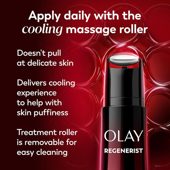 Olay Regenerist Cooling Roller – Mindful Morning Refresh to Lift and Firm Tired Skin